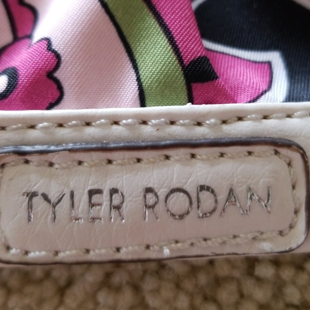 Taylor Rodan Pasley pink black key change purse - Picture 4 of 6
